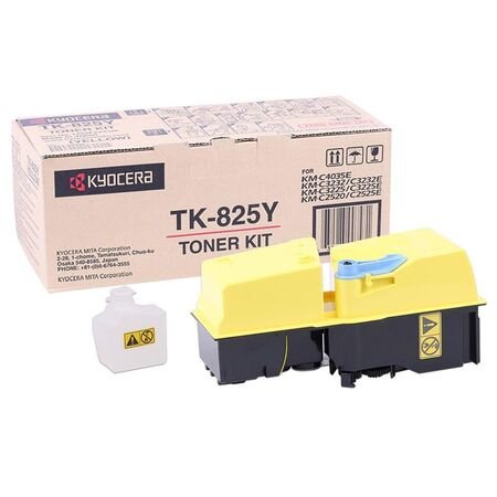 Kyocera TK-825/1T02FZAEU0 Sarı Orijinal Fotokopi Toneri