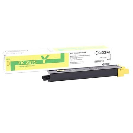 Kyocera TK-8315/1T02MVANL0 Sarı Orijinal Fotokopi Toneri