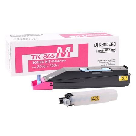 Kyocera TK-865/1T02JZBEU0 Kırmızı Orijinal Fotokopi Toneri