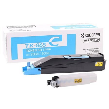 Kyocera TK-865/1T02JZCEU0 Mavi Orijinal Fotokopi Toneri