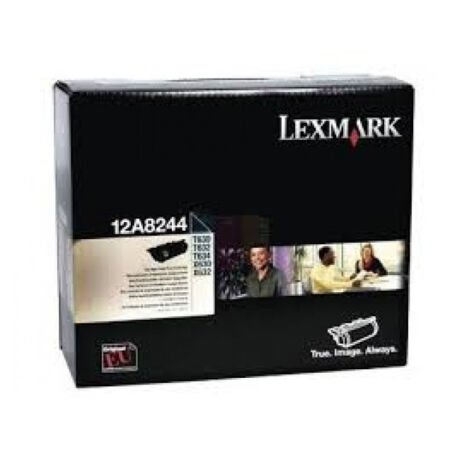Lexmark 12A8244 Siyah Yüksek Kapasiteli Orijinal Toner