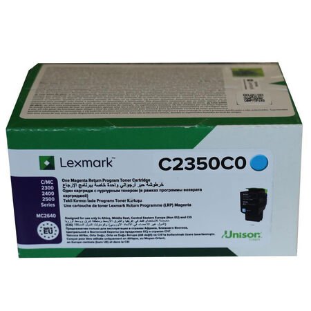 Lexmark C2425-C2350C0 Mavi Orijinal Toner