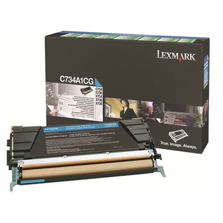 Lexmark C734-C734A1CG Mavi Orijinal Toner