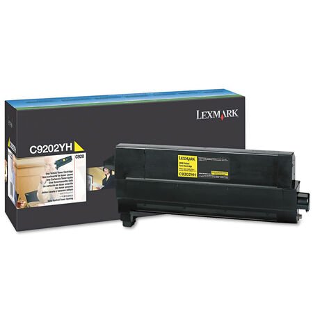 Lexmark C920-C9202YH Sarı Orjinal Toner