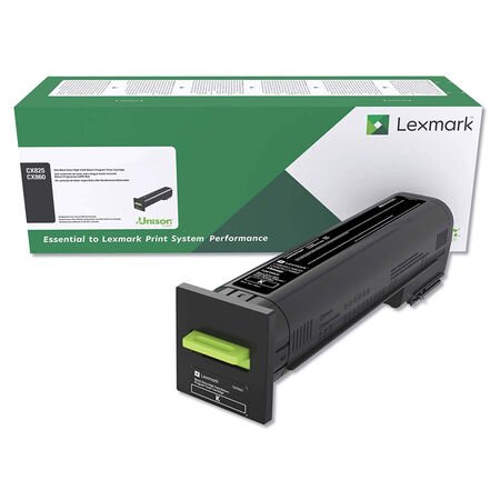 Lexmark CX825-82K5XY0 Sarı Orijinal Toner Ekstra Yüksek Kapasiteli