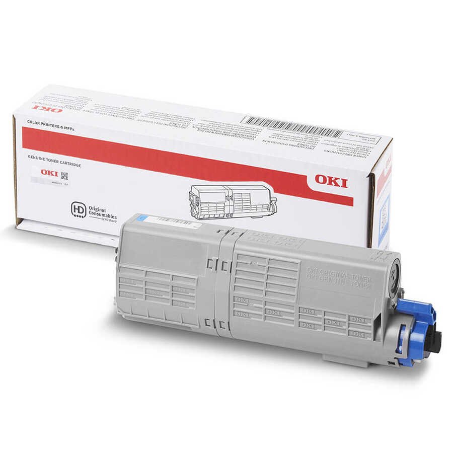 Oki C5100-42127490 Mavi Orijinal Toner - Görsel 2