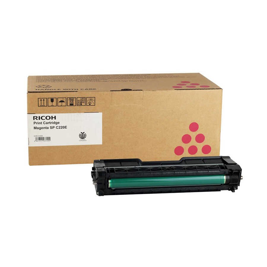 Ricoh SP-C220 Kırmızı Orijinal Toner - Görsel 2