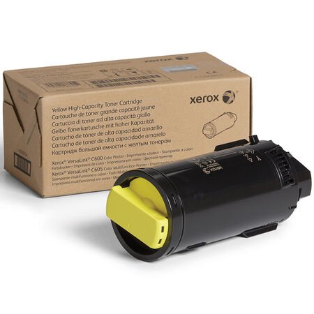 Xerox Versalink C600-106R03914 Sarı Orijinal Toner Yüksek Kapasiteli