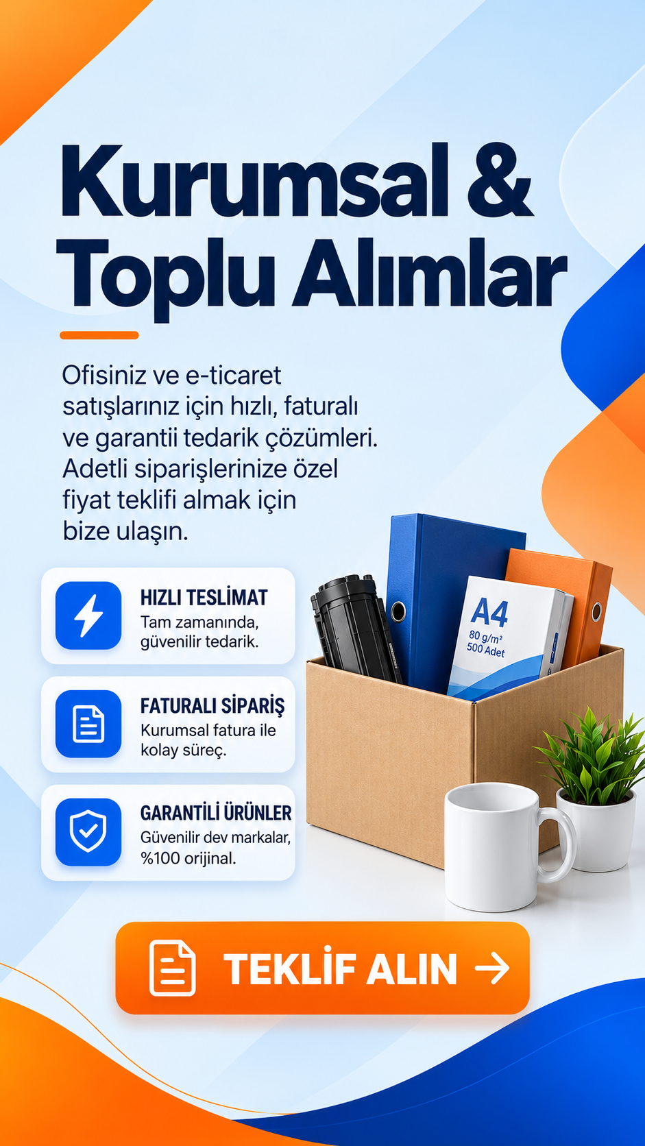 SarfPrint Kurumsal Alımlar – Teklif Al